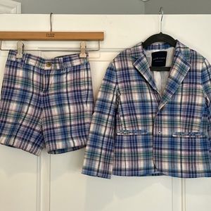 Janie and Jack Jacket and Shorts Set